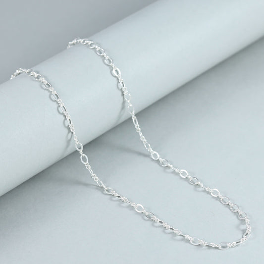 Varnika Sleek Silver Chain