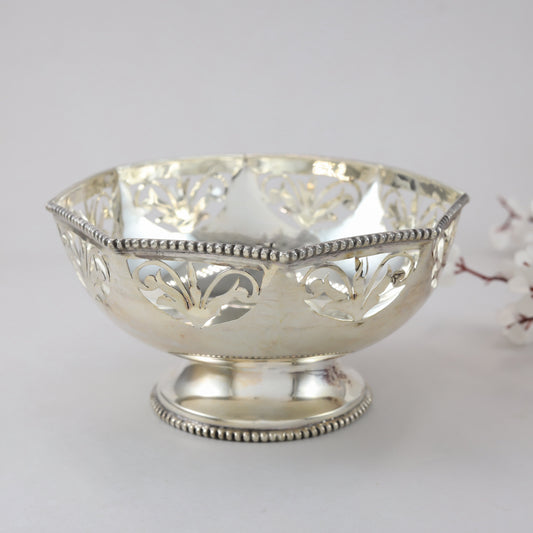 Elodie Stylish Silver Bowl