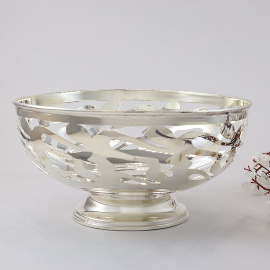 Fleur Dazzling Silver Bowl