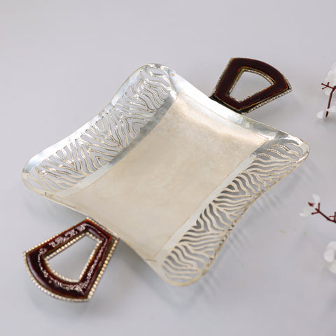 Fancy Silver Tray