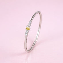 PPJ Trust Box + Celeste Yellow Glow Silver Bracelet