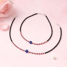 PPJ Trust Box + Evil Eye Silver Anklets