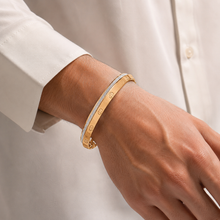 Reyansh Imperial Chain Gold Kada For Him