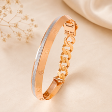 Reyansh Imperial Chain Gold Kada For Him