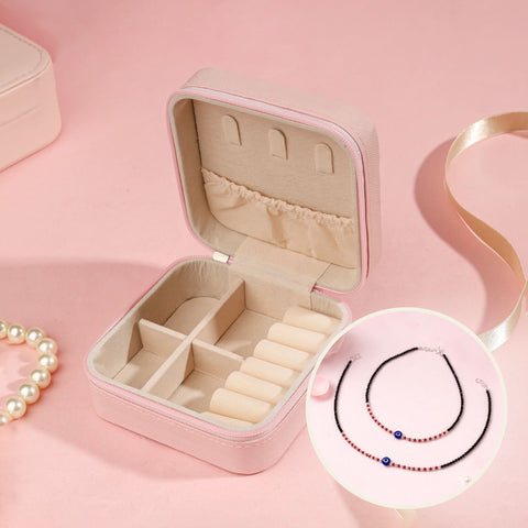 PPJ Trust Box + Evil Eye Silver Anklets