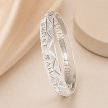 Shree Aura  Silver Kada For Him