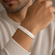 Shree Aura  Silver Kada For Him