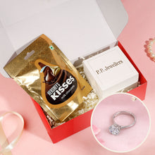 PPJ Trust Box + Opaline Crown Silver Ring
