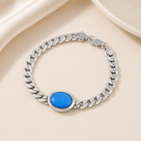 Arjun Elite Glam Silver Bracelet For Him