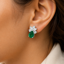 Kareena Dewdrop Floral Earrings