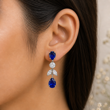 Jane Bule Stone Dangling Earrings