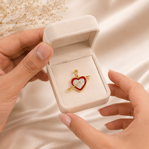 Heart of Romance Diamond Pendant
