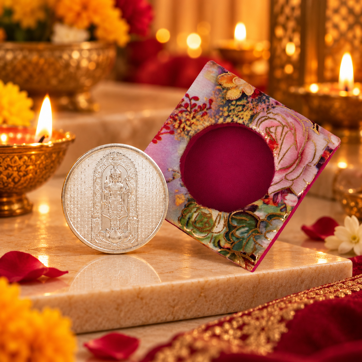 Maryada Purushottam 10Gm Silver Coin