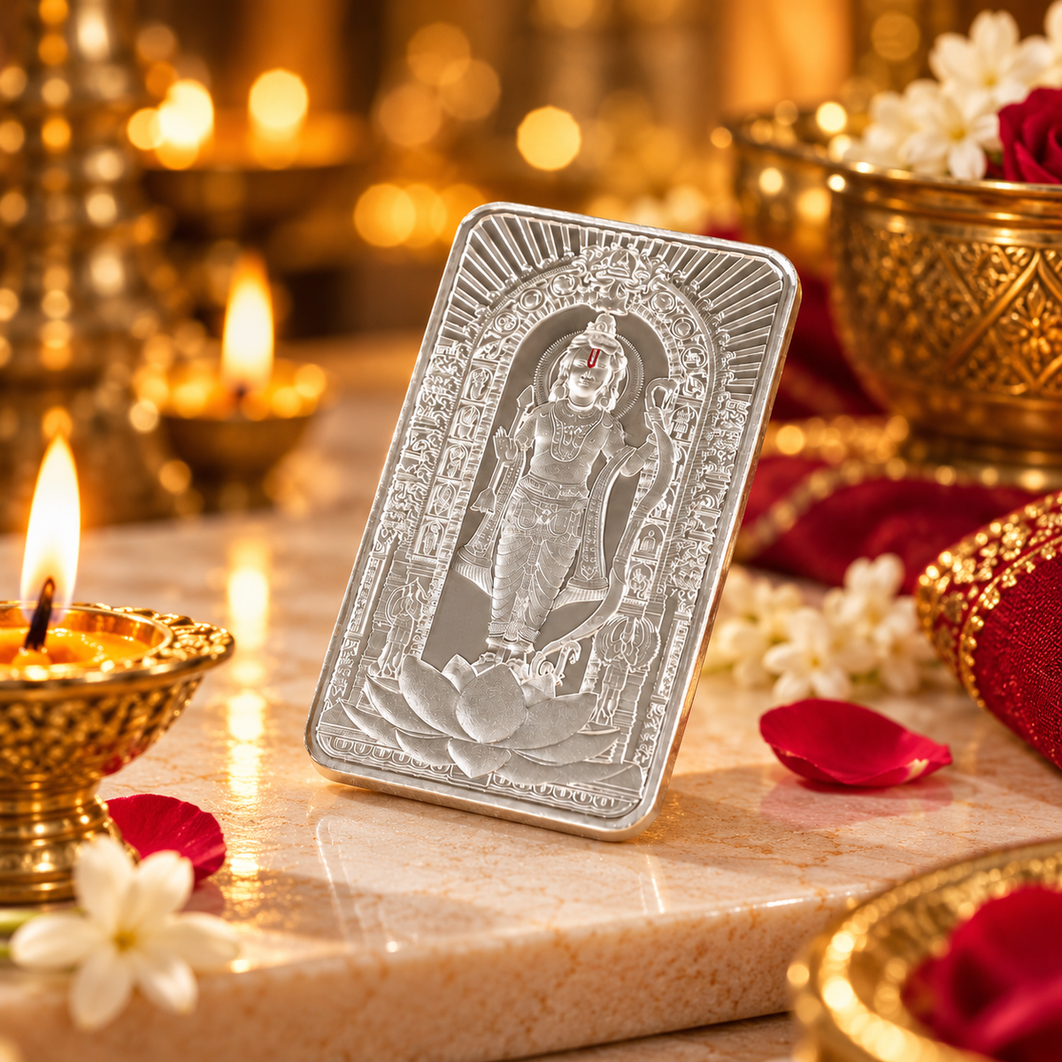Divine Venkateswara 50Gm Silver Bar