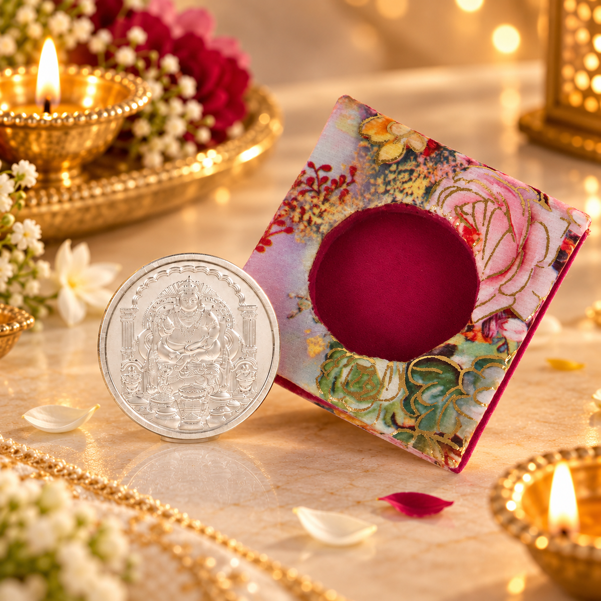 Kuber Shubh Labh 10Gm Silver Coin