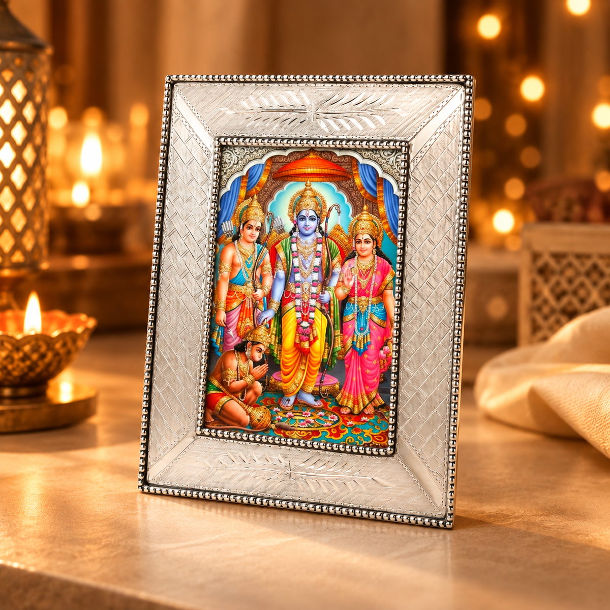 Family Legacy Silver Photo Frame