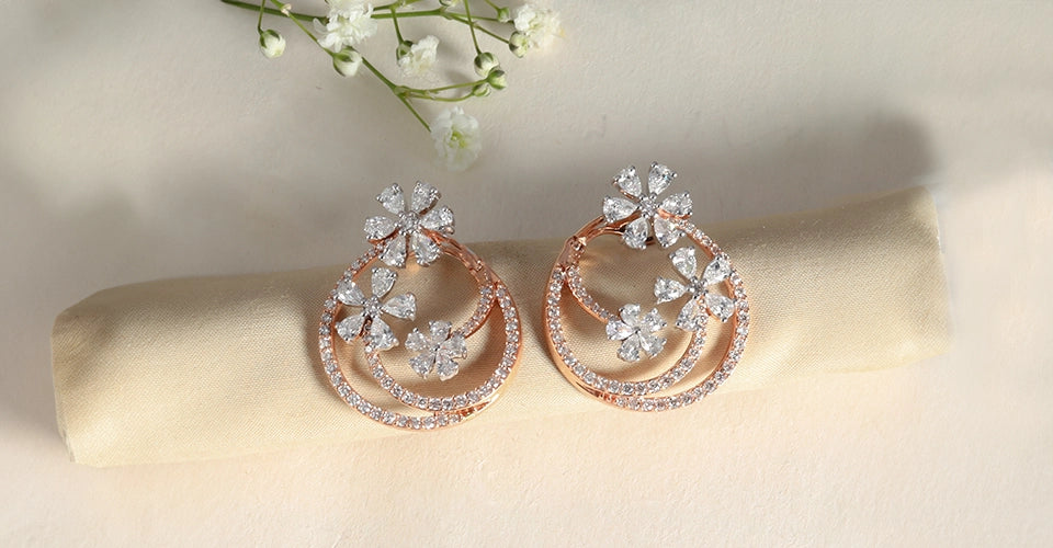 Diamond Earrings PP Jewellers