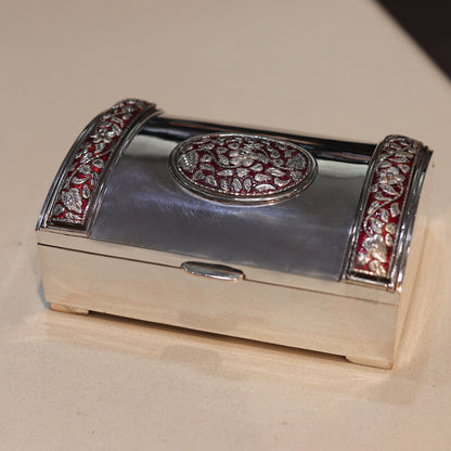 Fancy Silver Multipurpose Box