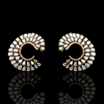 Let these imposing traditional polki earrings make your ears shimmer with  an unparalleled shine Checkout our equisite collection  Instagram