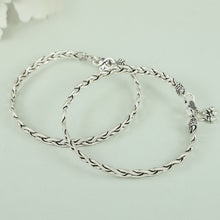 Kiara Elegant Sterling Silver Anklets