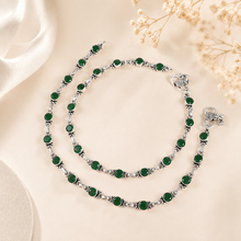 Samita Silver Anklets