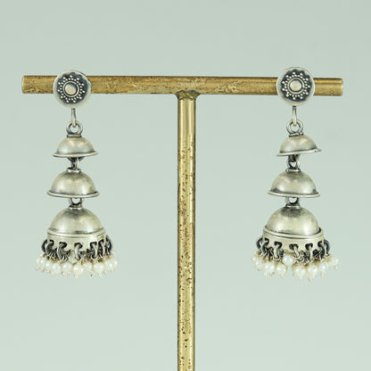 Ivana Sterling Silver Earrings With Pearl