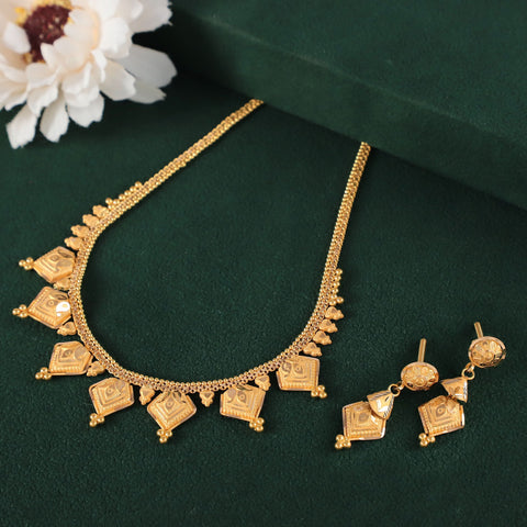 Sia Divine Wedding Gold Necklace Set