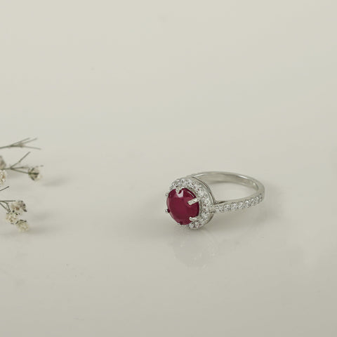 Tanvi Regal Silver Ring