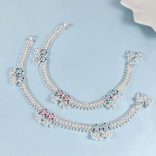Himani Silver Anklets