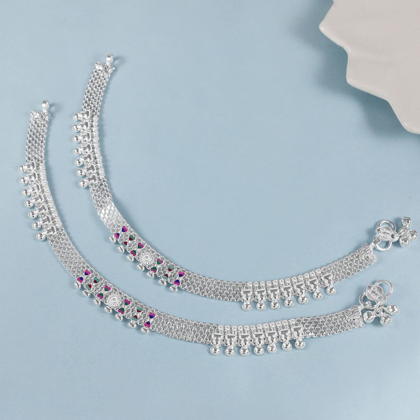 Aishwarya Silver Anklets