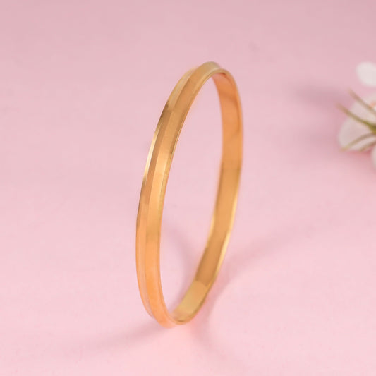 Classic Silver Kada Gold Plated