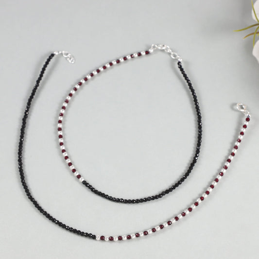 Vamika Silver Anklets