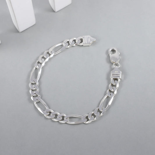 Ravish Ethereal Silver Bracelet For Him