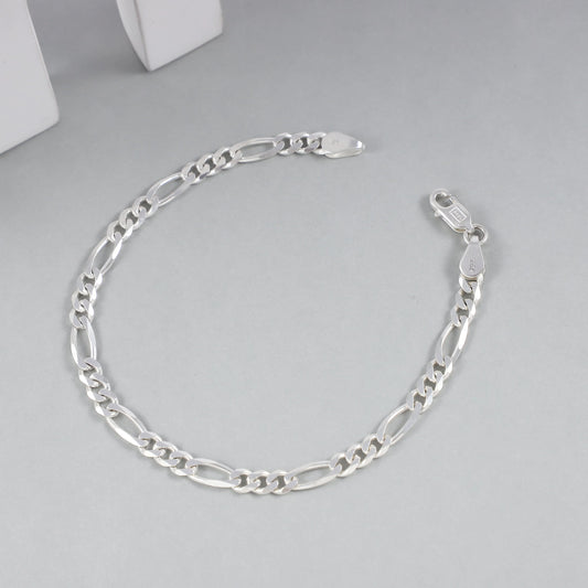 Ravish Ethereal Silver Bracelet For Him