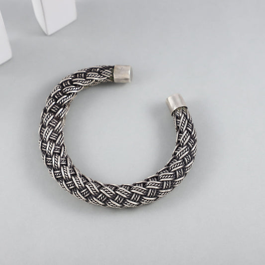 Aadhy Silver Bracelet
