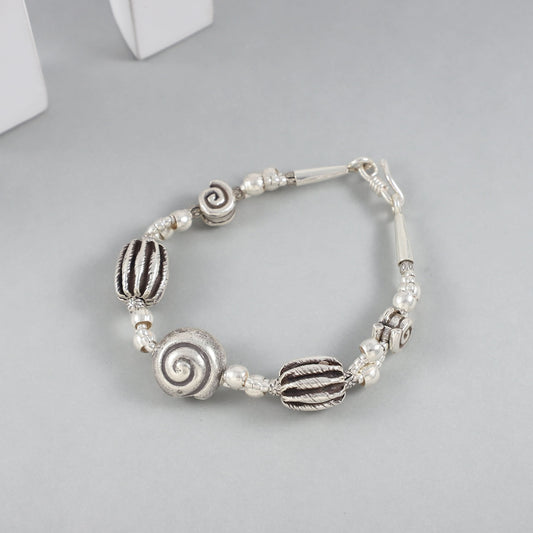 Hanshika Trendy Silver Bracelet