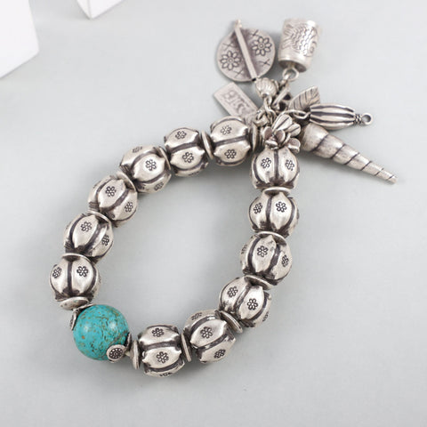 Janvika Silver Bracelet