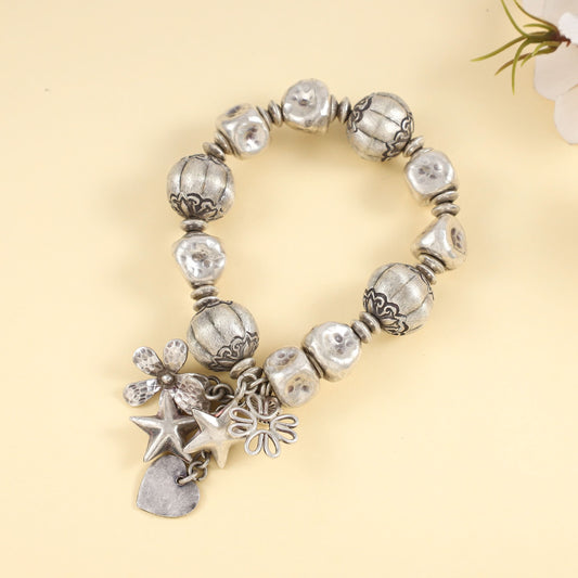 Aahana Silver Bracelet