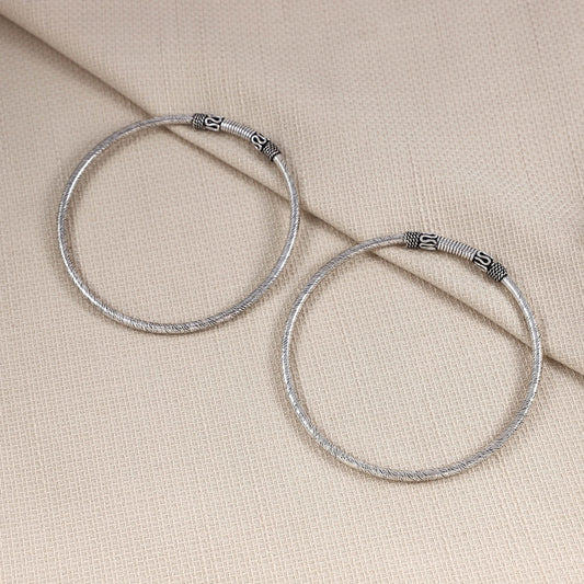 Ria Silver Kada Anklets