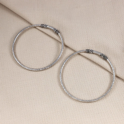 Ria Silver Kada Anklets