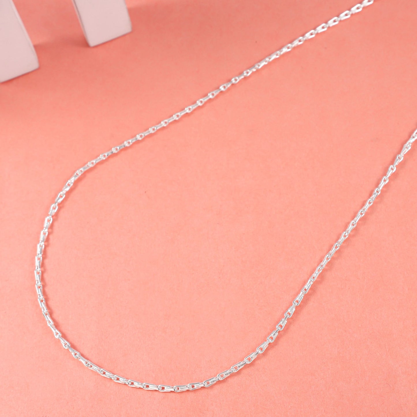 Moksh Silver Chain For Him