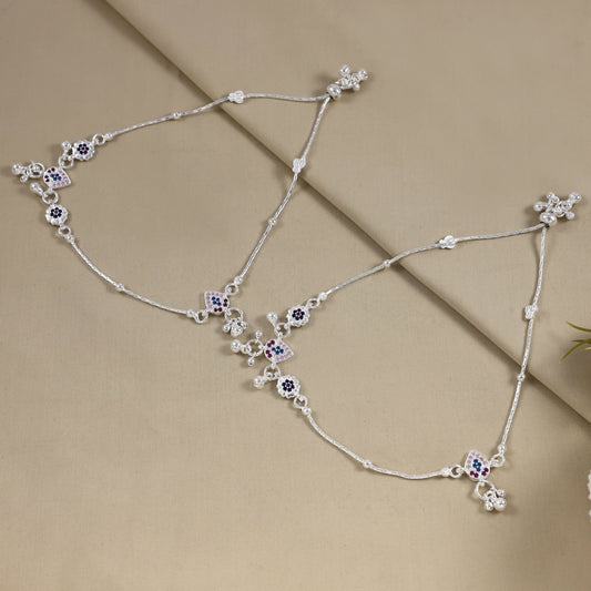 Lajita Silver Anklets