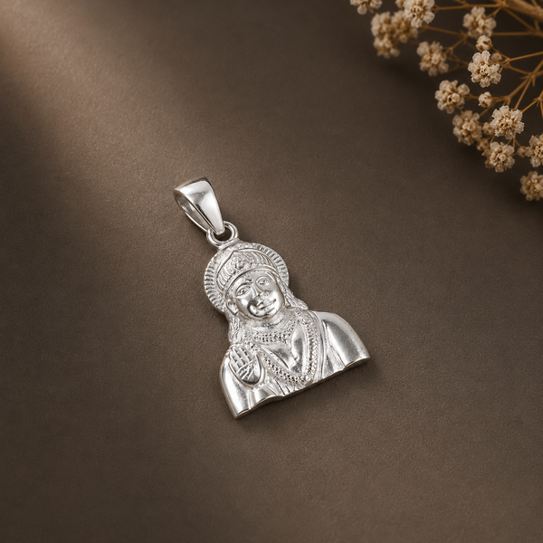 Pawanputra Divine Silver Pendant For Him