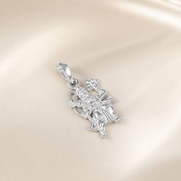 Sankat Mochan Silver Pendant For Him