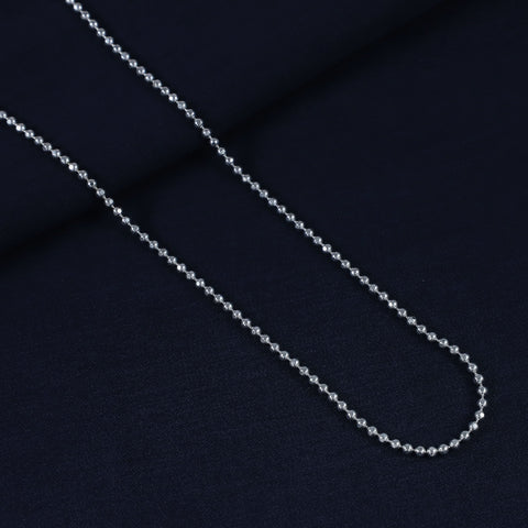 Ruhi Classic Silver Ball Chain