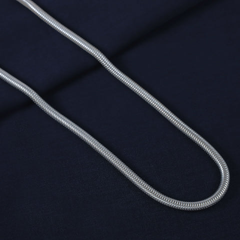 Luxury Snake Silver Chain For Him