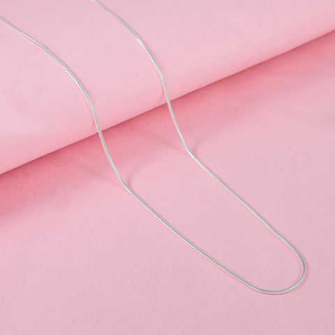 Diya Timeless Snake Silver Chain