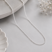 Teena Royal Round Bead Silver Chain