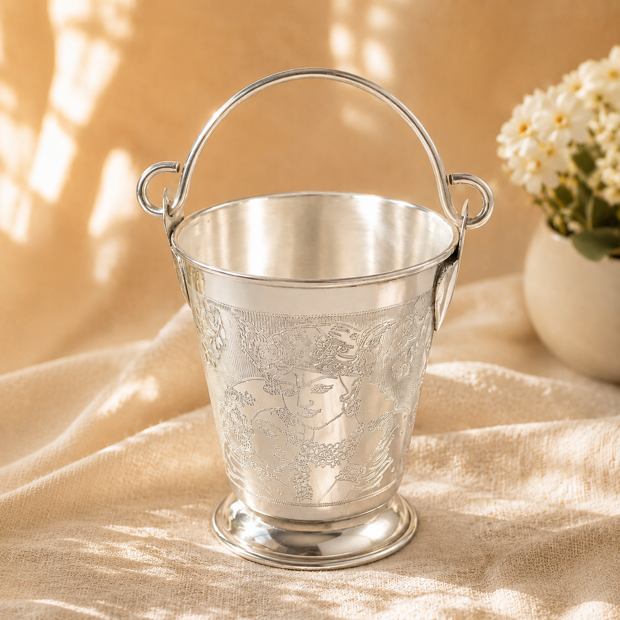 Beautiful Silver Bucket