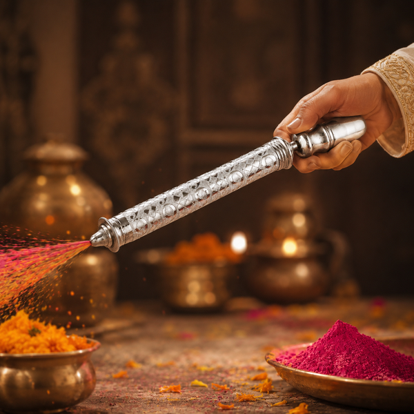 Classy Mikani Silver Pichkari